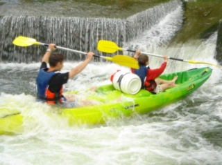  canoa en el torbellino 
